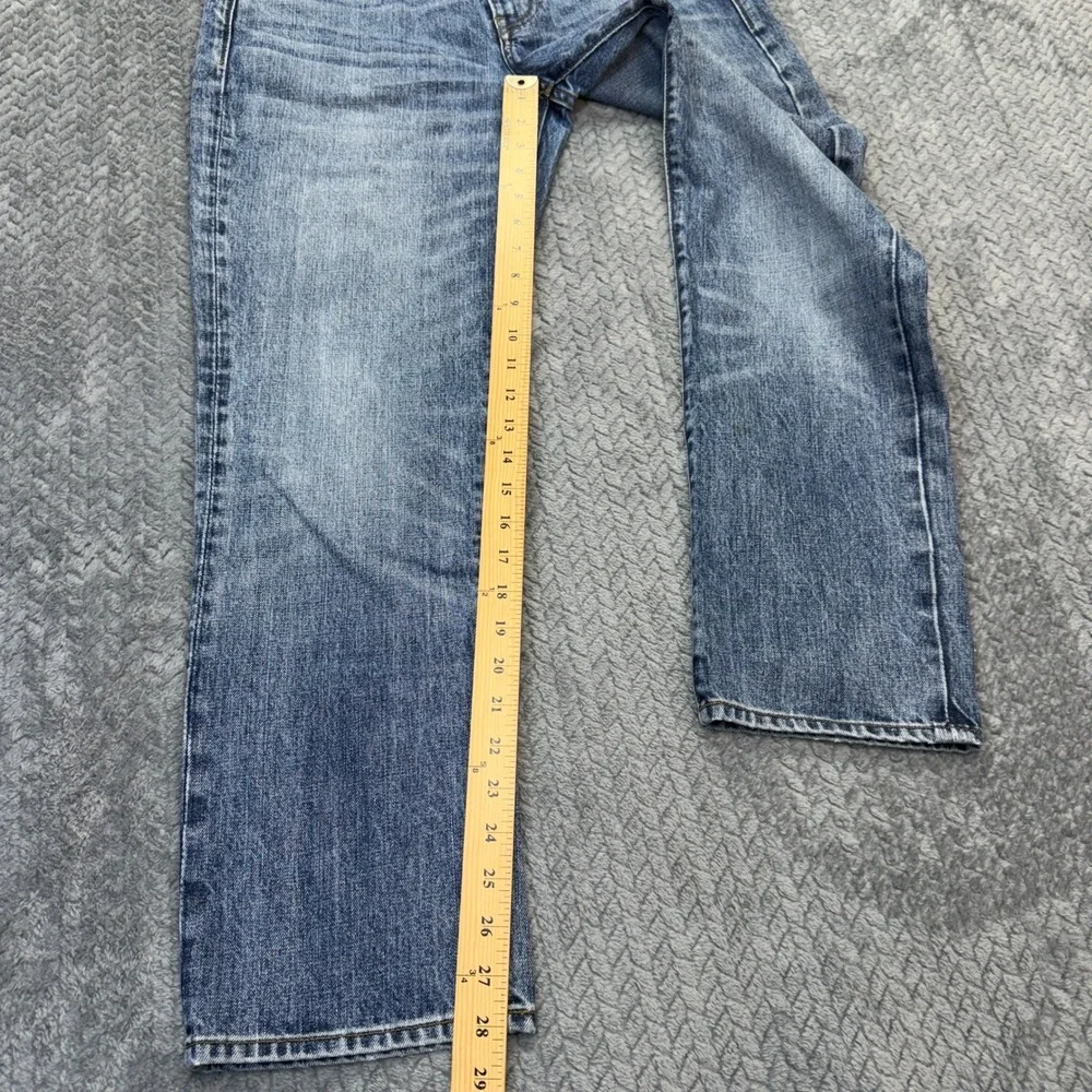 J.Crew Jeans Men 32x28 Blue 770 Slim Straight Kaihara Japanese Denim Medium Wash